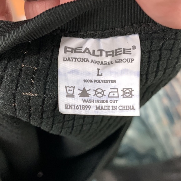 Real tree black long sleeve tee shirt Size L - Picture 4 of 4